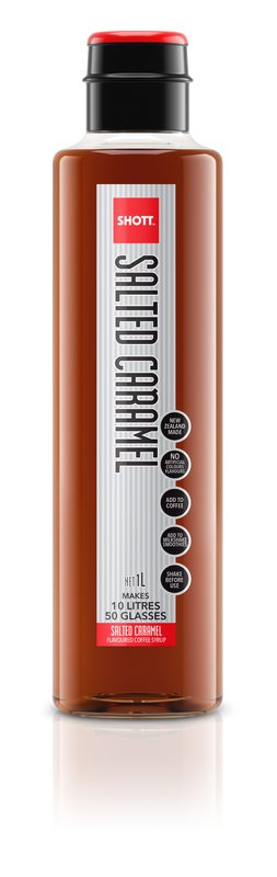 SHOTT Salted Caramel Syrup 1Ltr