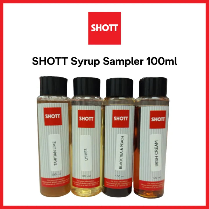 SHOTT Syrup Samplers 100ml