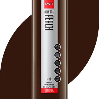 SHOTT Black Tea & Peach Syrup 1Ltr