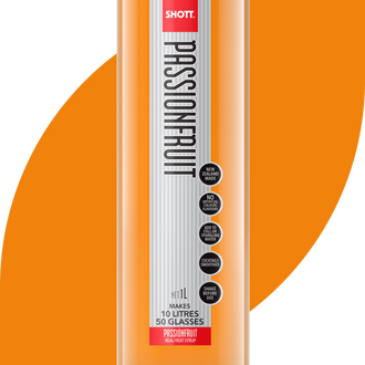 SHOTT Passionfruit Syrup 1Ltr
