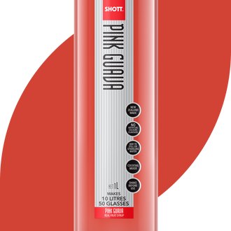 SHOTT Pink Guava Syrup 1Ltr