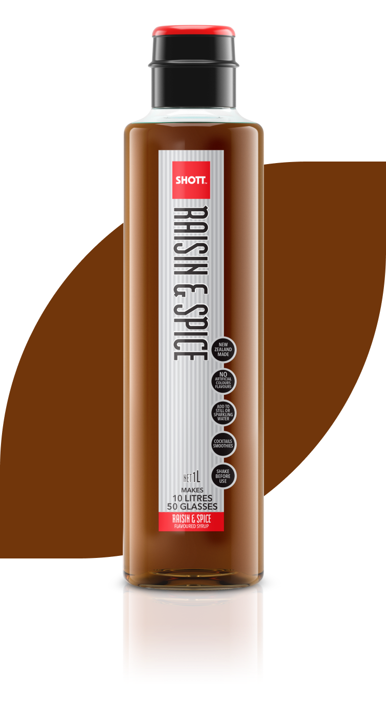 SHOTT Raisin & Spice Syrup 1Ltr