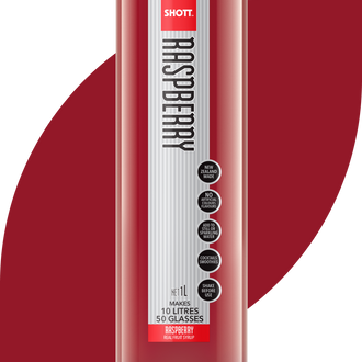 SHOTT Raspberry Syrup 1Ltr