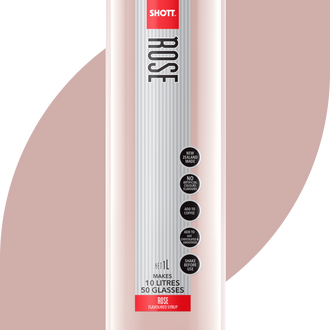 SHOTT Rose Syrup 1Ltr