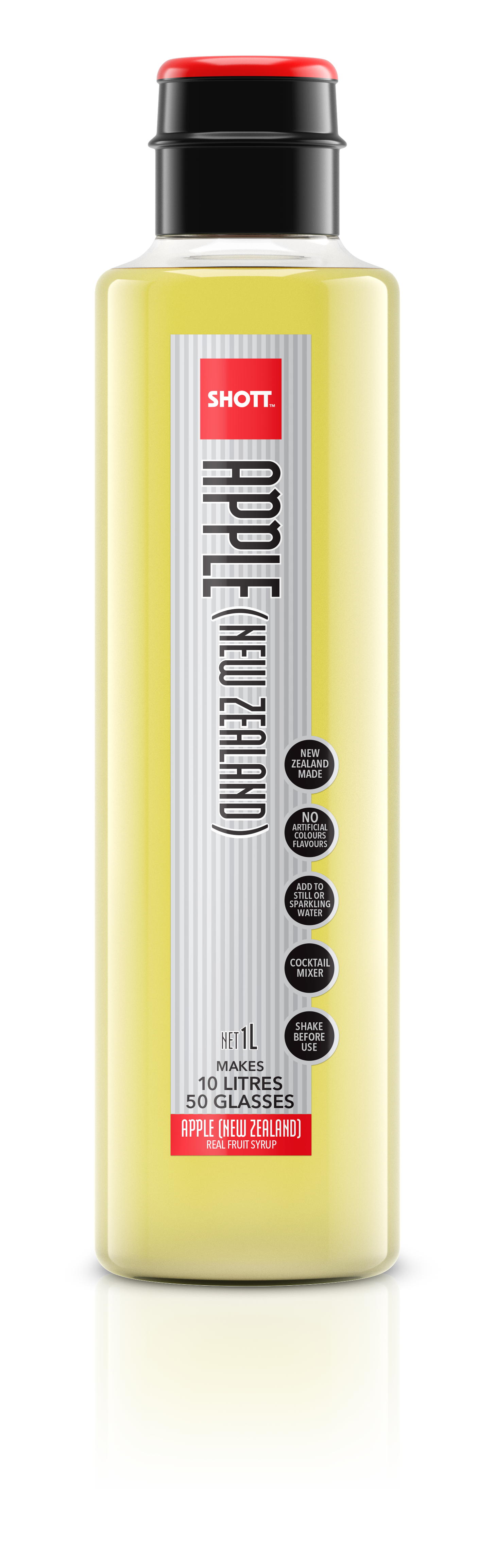 SHOTT Apple (New Zealand) Syrup 1Ltr