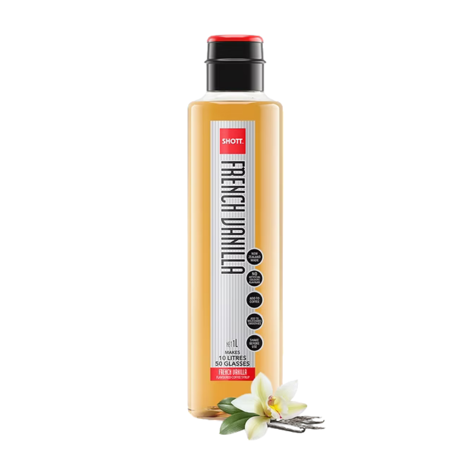 SHOTT French Vanilla Syrup 1Ltr