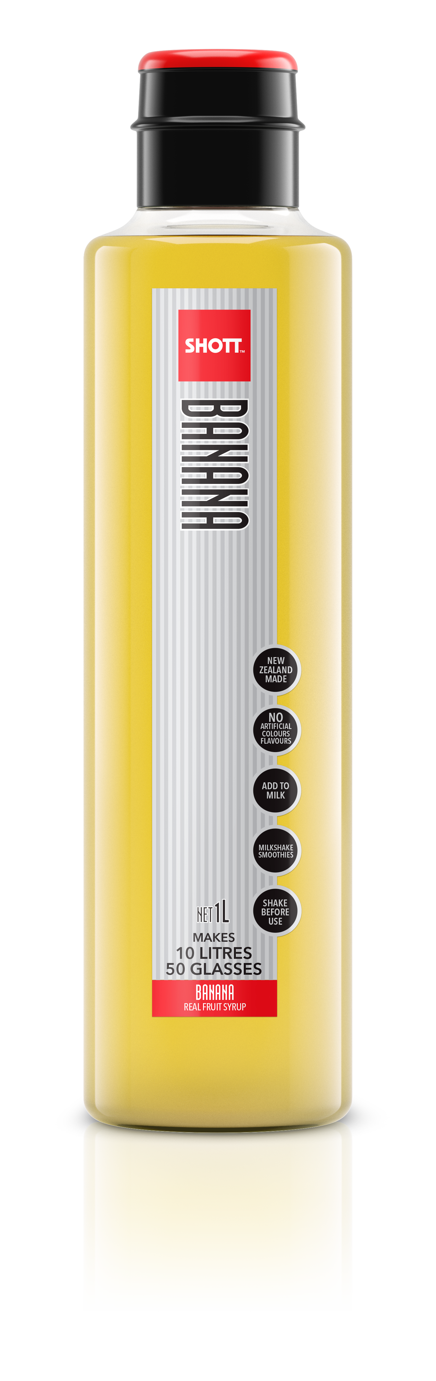 SHOTT Banana Syrup 1Ltr