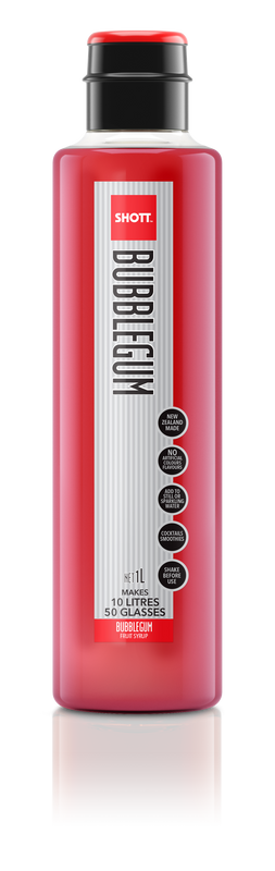 SHOTT Bubblegum Syrup 1Ltr