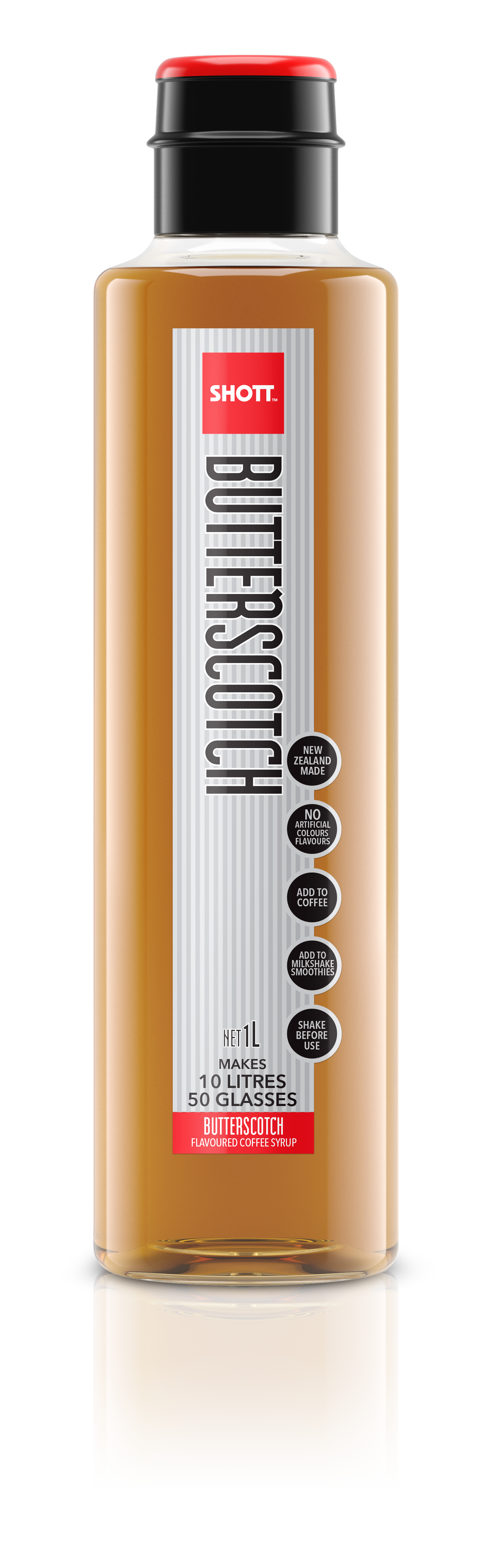 SHOTT Butterscotch Syrup 1Ltr