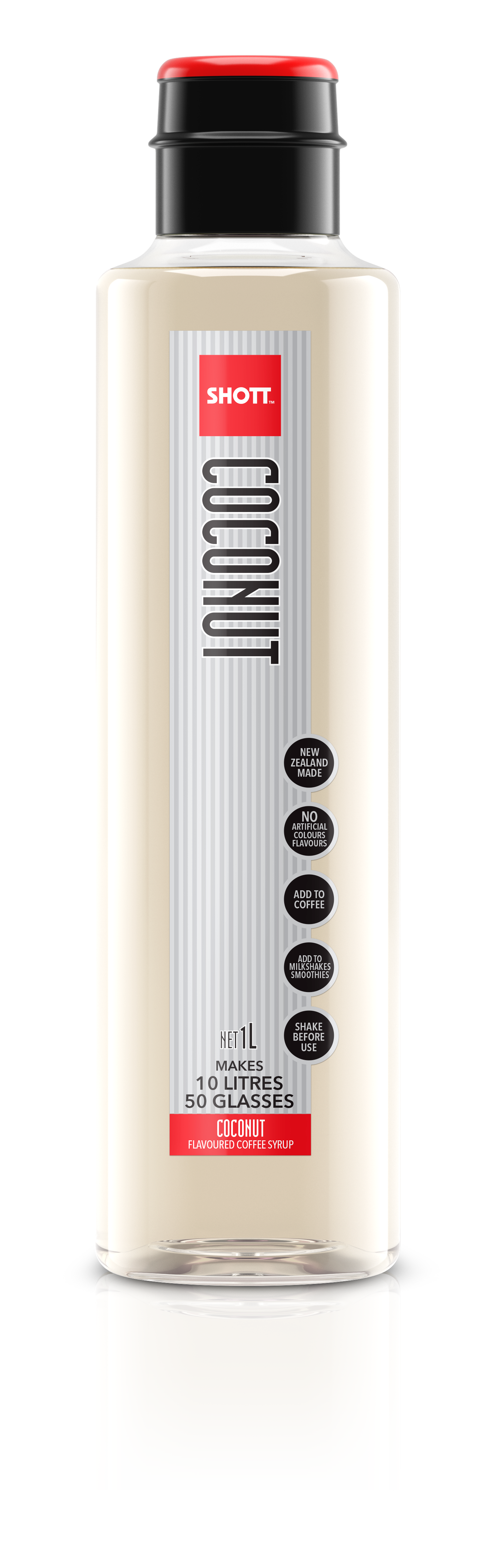 SHOTT Coconut Syrup 1Ltr