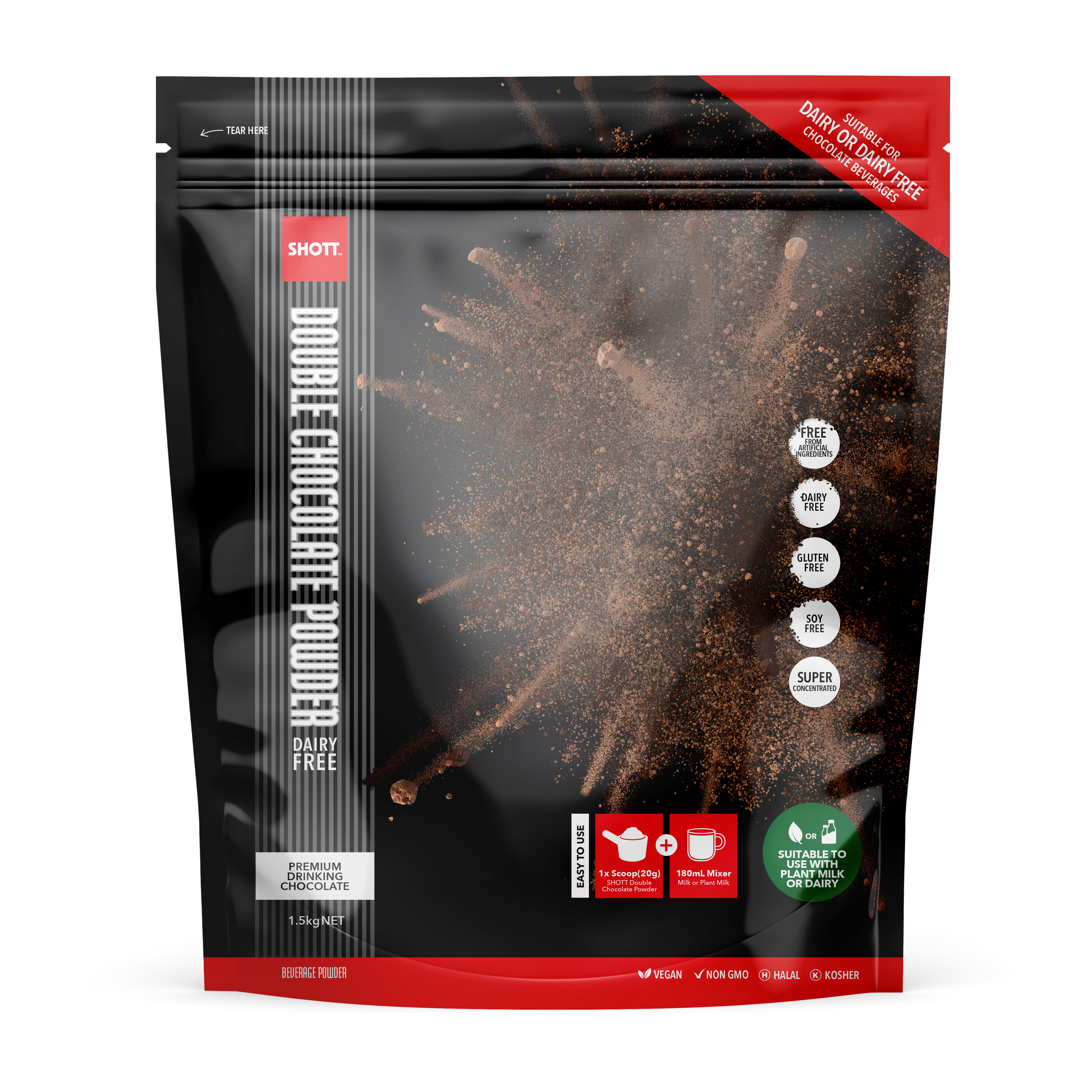 SHOTT Double Chocolate Powder