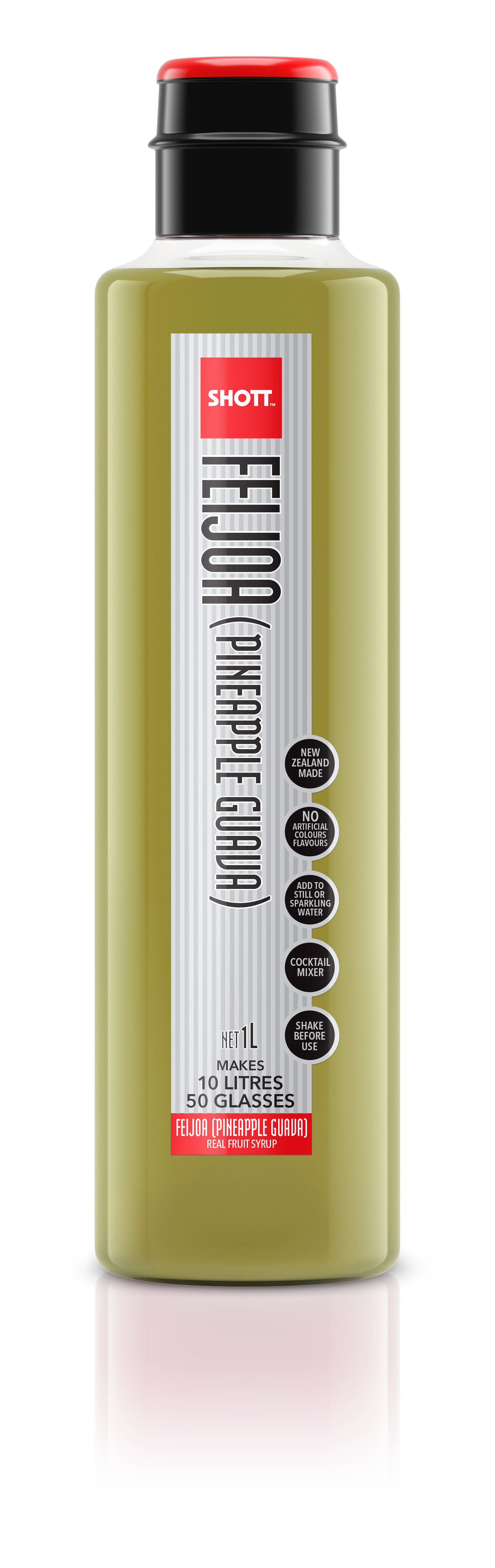 SHOTT Feijoa (Pineapple Guava) Syrup 1Ltr