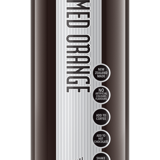 SHOTT Flamed Orange Syrup 1Ltr