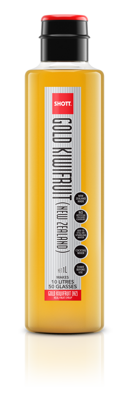 SHOTT Gold Kiwifruit (New Zealand) Syrup 1Ltr