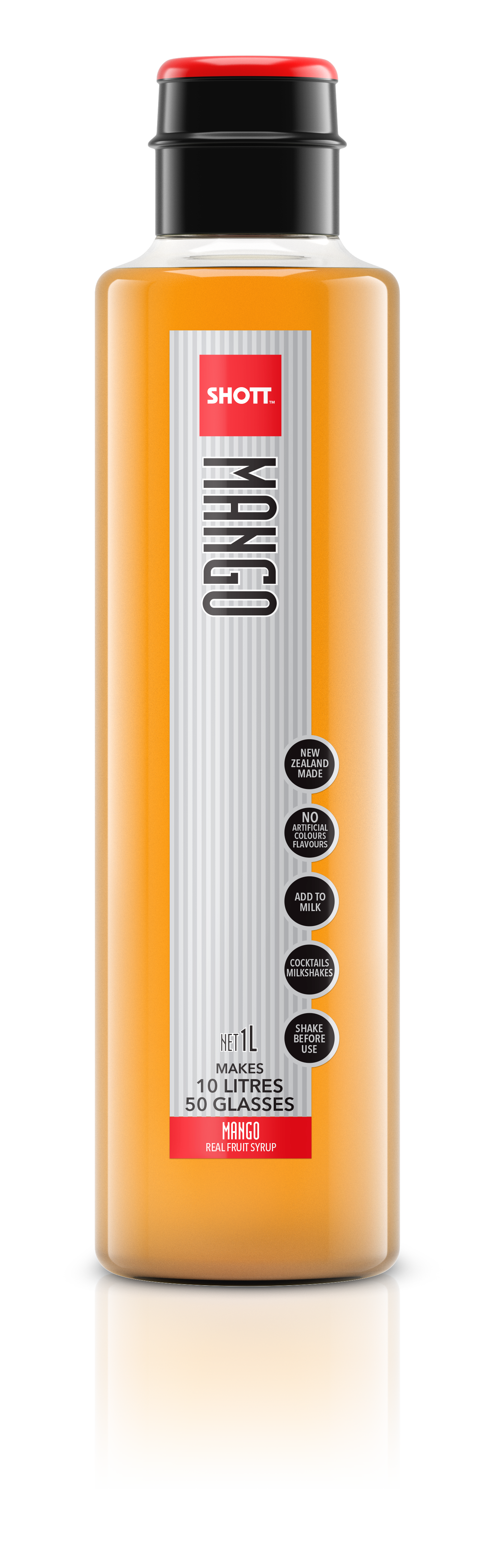 SHOTT Mango Syrup 1Ltr