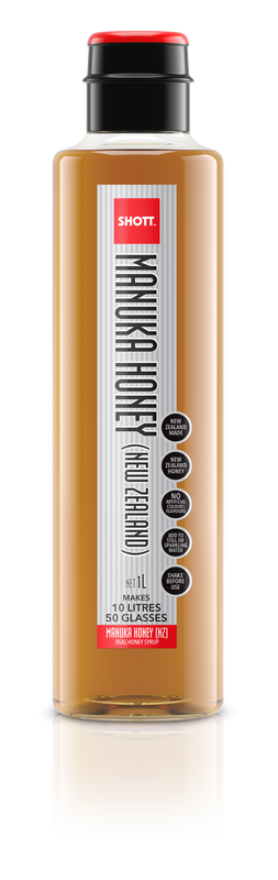 SHOTT Manuka Honey (New Zealand) Syrup 1Ltr