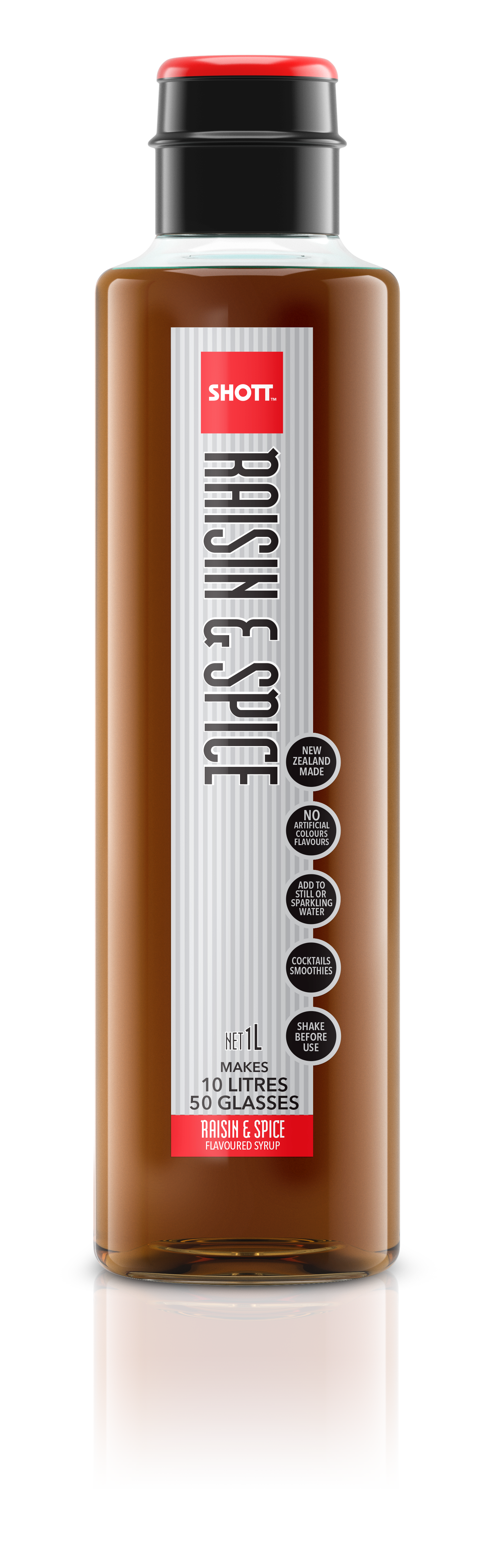 SHOTT Raisin & Spice Syrup 1Ltr