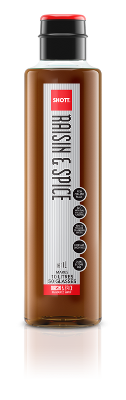 SHOTT Raisin & Spice Syrup 1Ltr