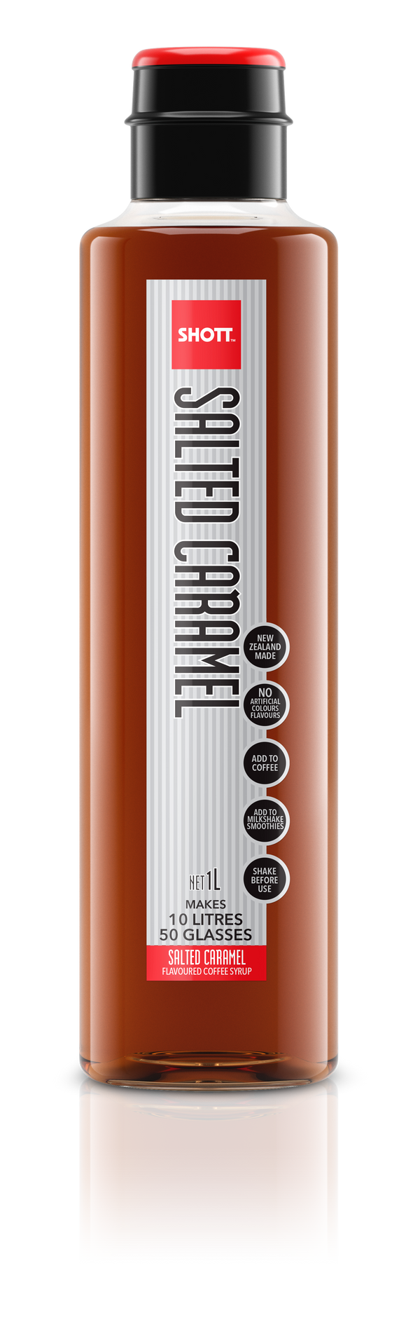 SHOTT Salted Caramel Syrup 1Ltr