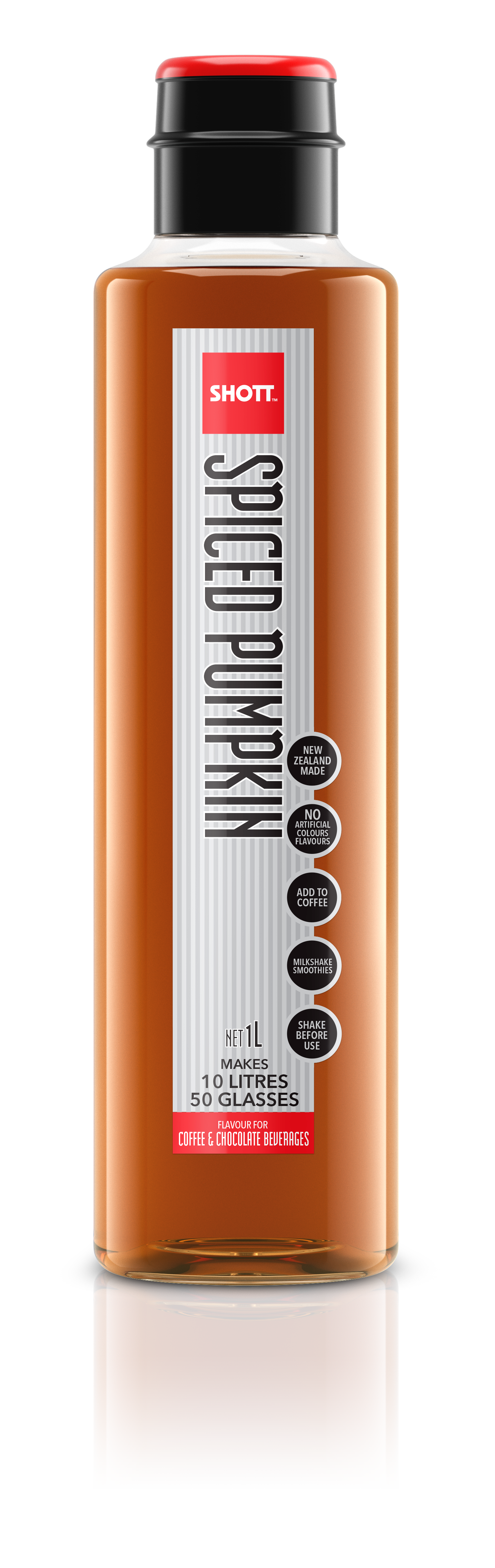 SHOTT Spiced Pumpkin Syrup 1Ltr