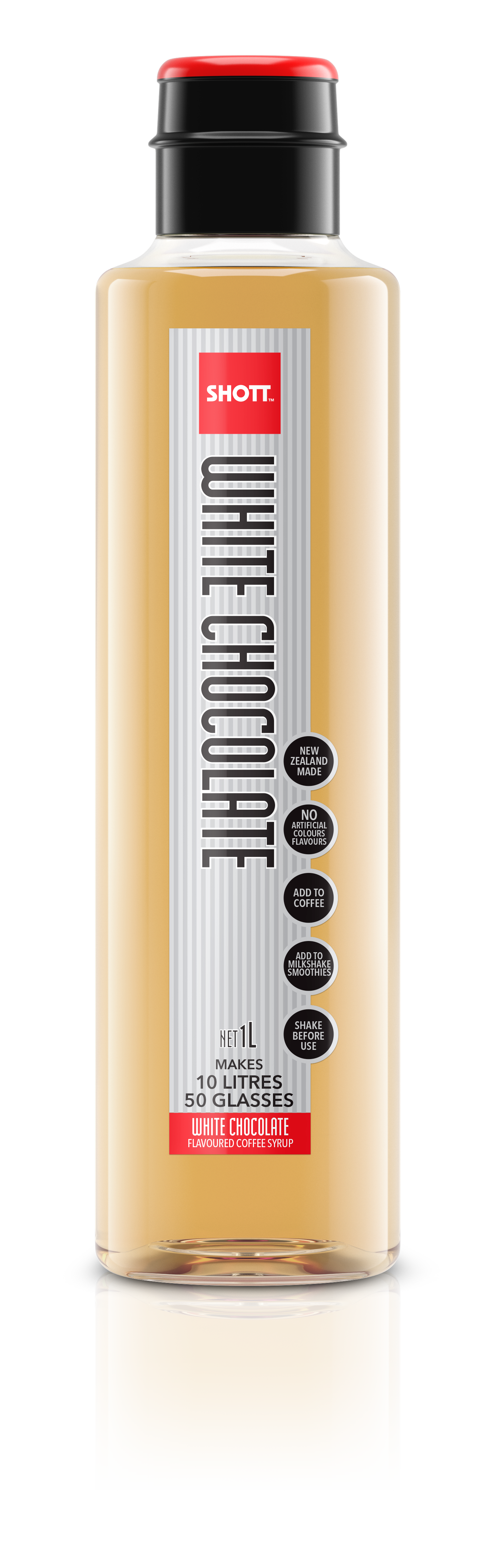 SHOTT White Chocolate Syrup 1Ltr