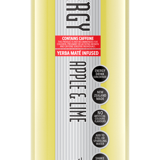 SHOTT Energy (Yerba Maté) APPLE & LIME Syrup 1Ltr