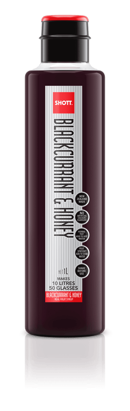 SHOTT Blackcurrant & Honey Syrup 1Ltr