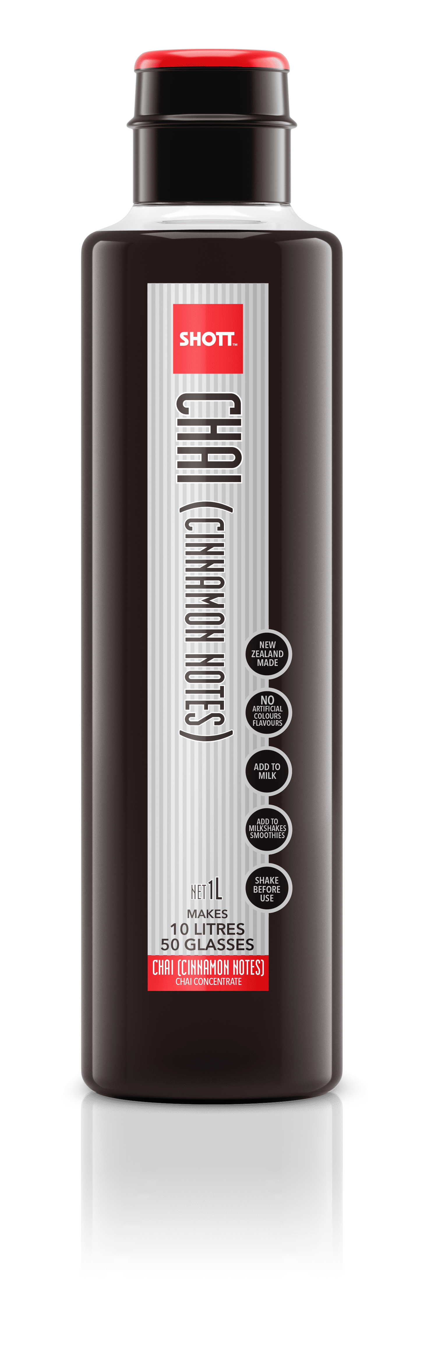 SHOTT Chai (Cinnamon Notes) Syrup 1Ltr