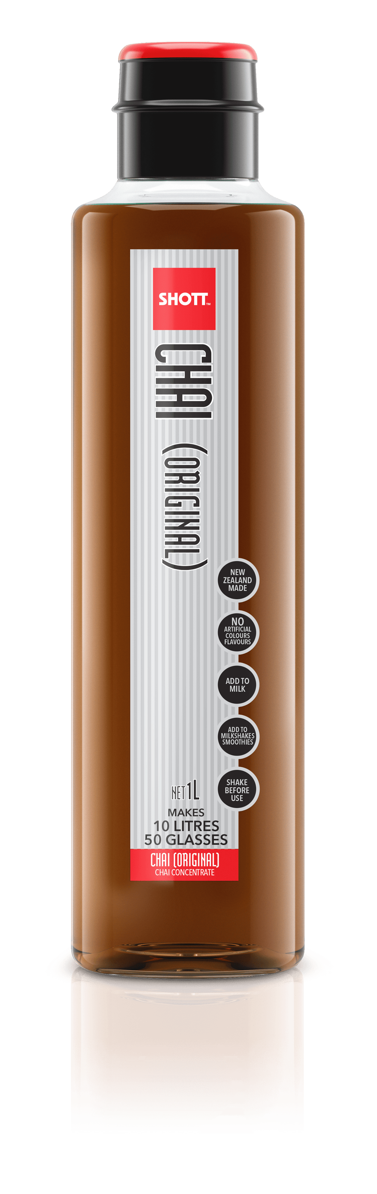 Chai Rottie SHOTT Chai (Original) Syrup 1Ltr – SHOTT Beverages