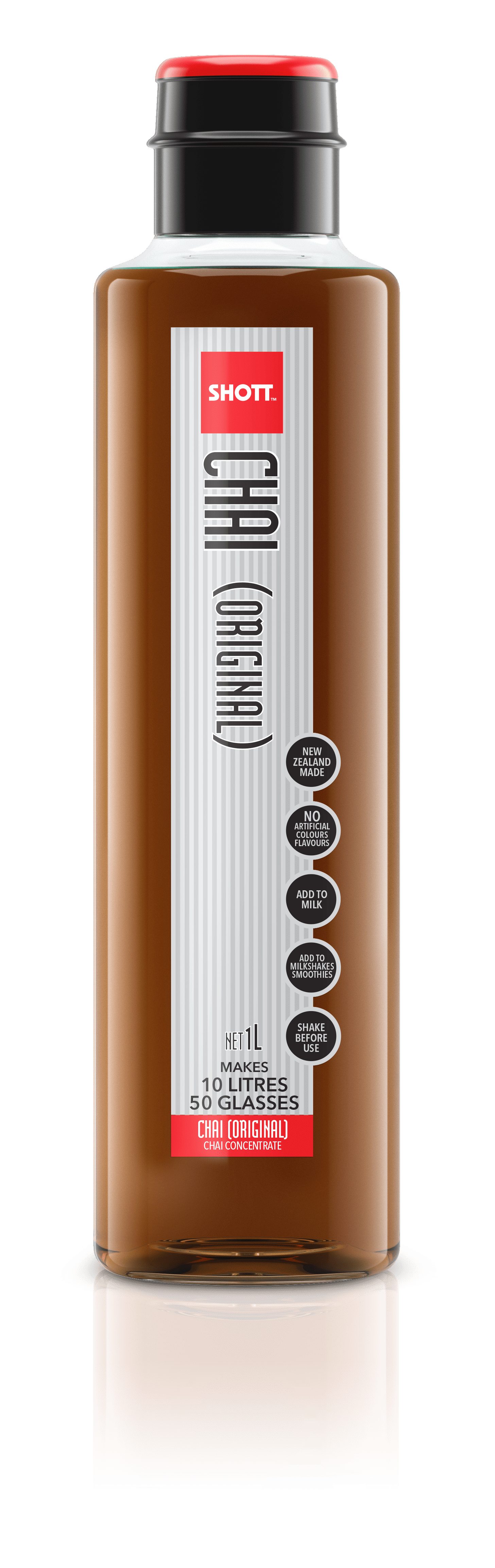 SHOTT Chai (Original) Syrup 1Ltr