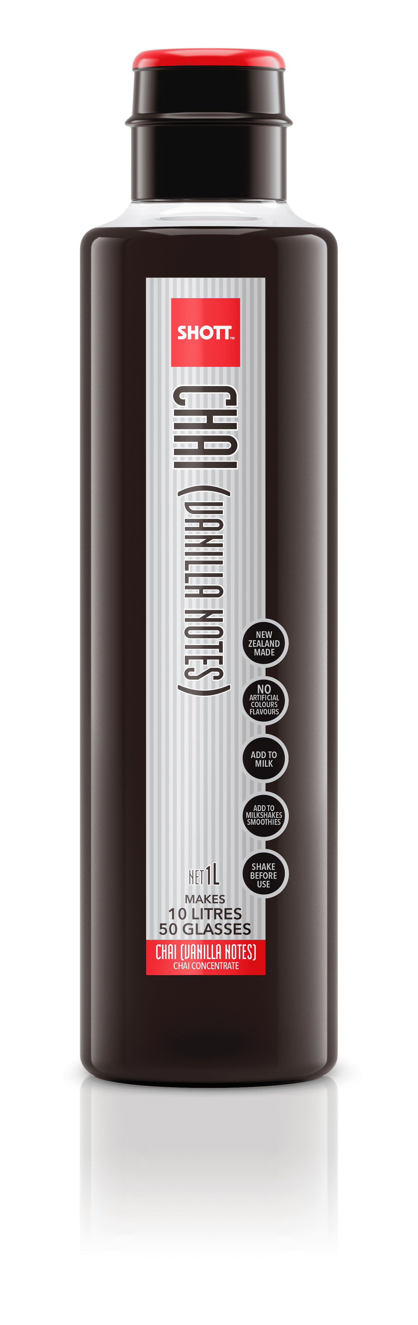 SHOTT Chai (Vanilla Notes) Syrup 1Ltr