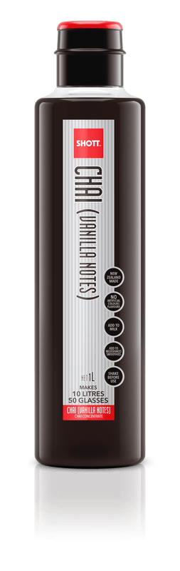 SHOTT Chai (Vanilla Notes) Syrup 1Ltr