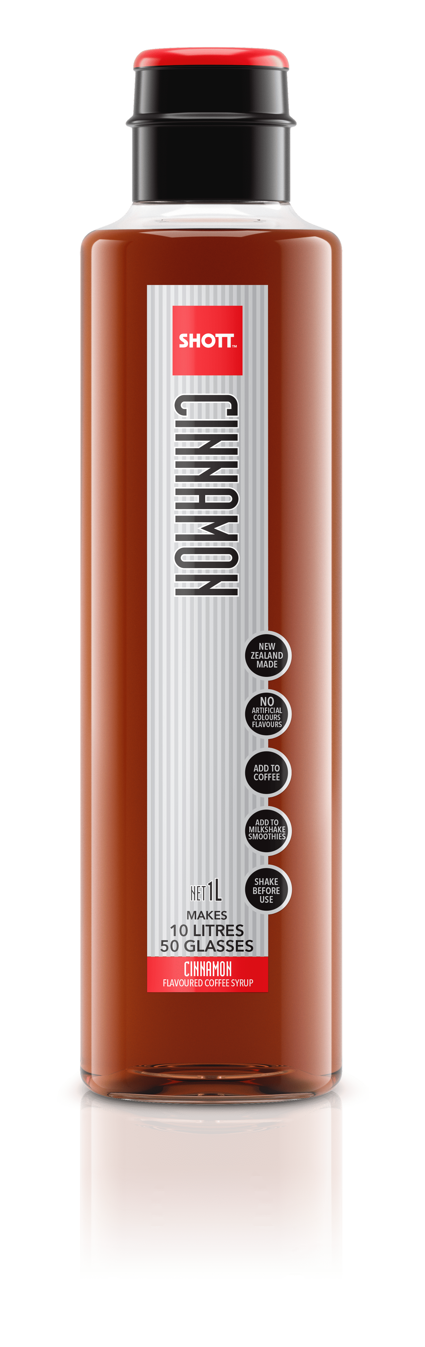 SHOTT Cinnamon Syrup 1Ltr
