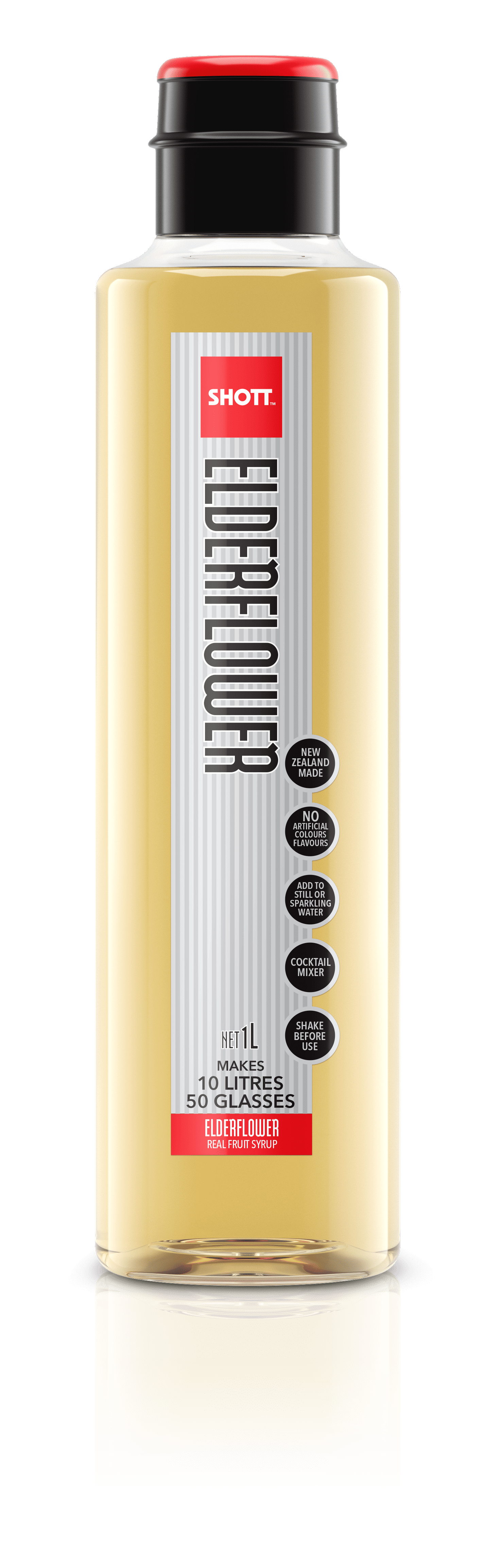 SHOTT Elderflower Syrup 1Ltr