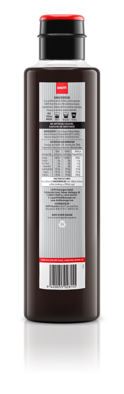 SHOTT Gingerbread Syrup 1Ltr