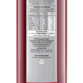 SHOTT Pomegranate 1Ltr