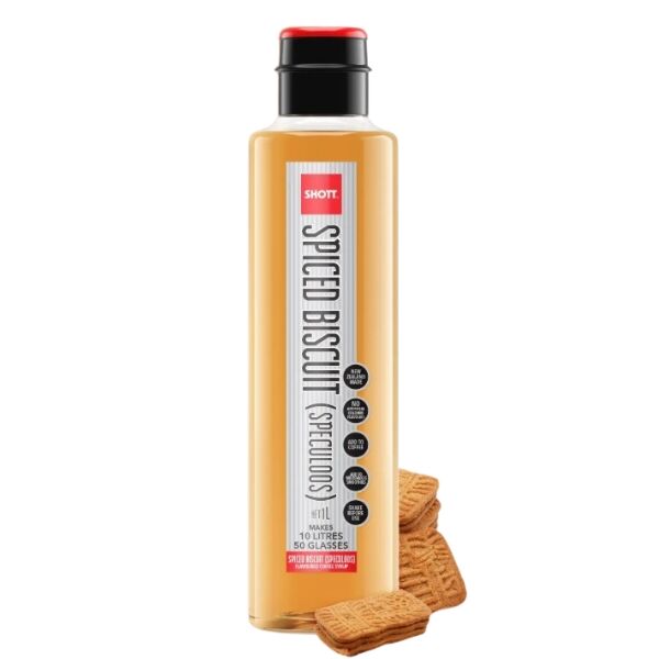 SHOTT Spiced Biscuit (Speculoos) Syrup 1Ltr