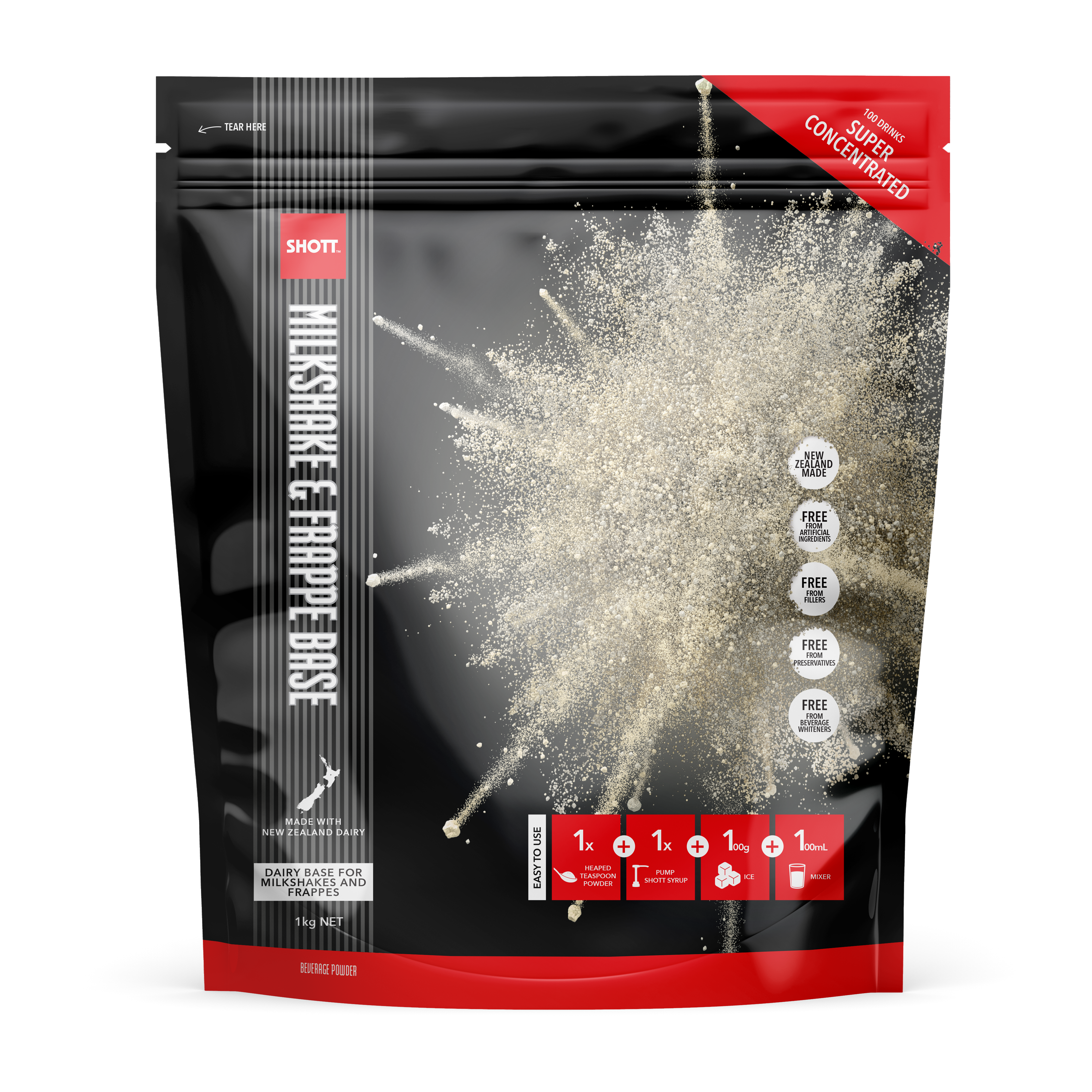 SHOTT Milkshake & Frappe Powder