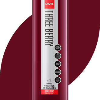 SHOTT Three Berry Syrup 1Ltr