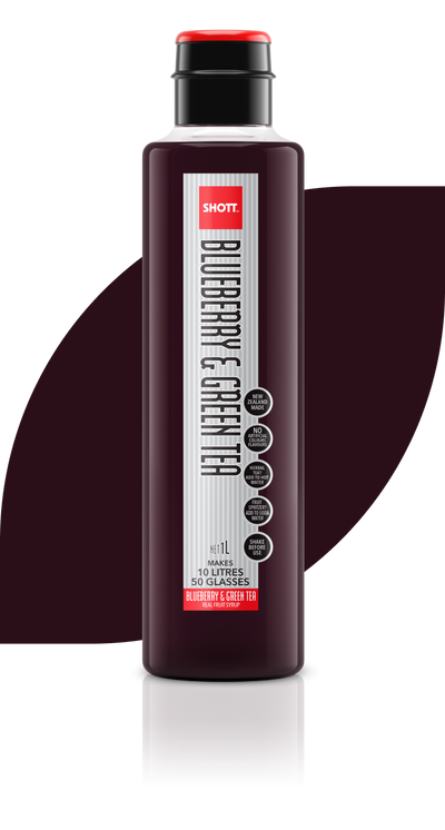 SHOTT Blueberry & Green Tea Syrup 1Ltr